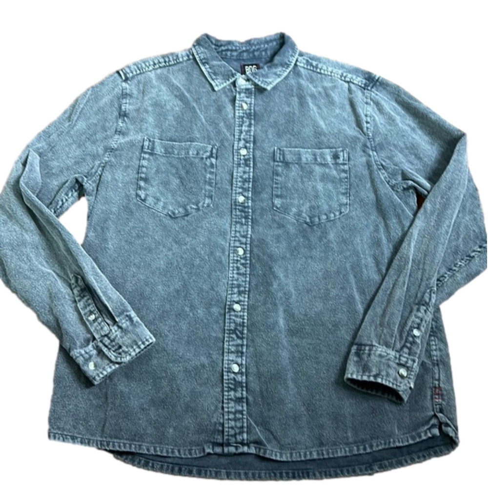 Urban Outfitters -BDG Men's long sleeve button down casual shirt